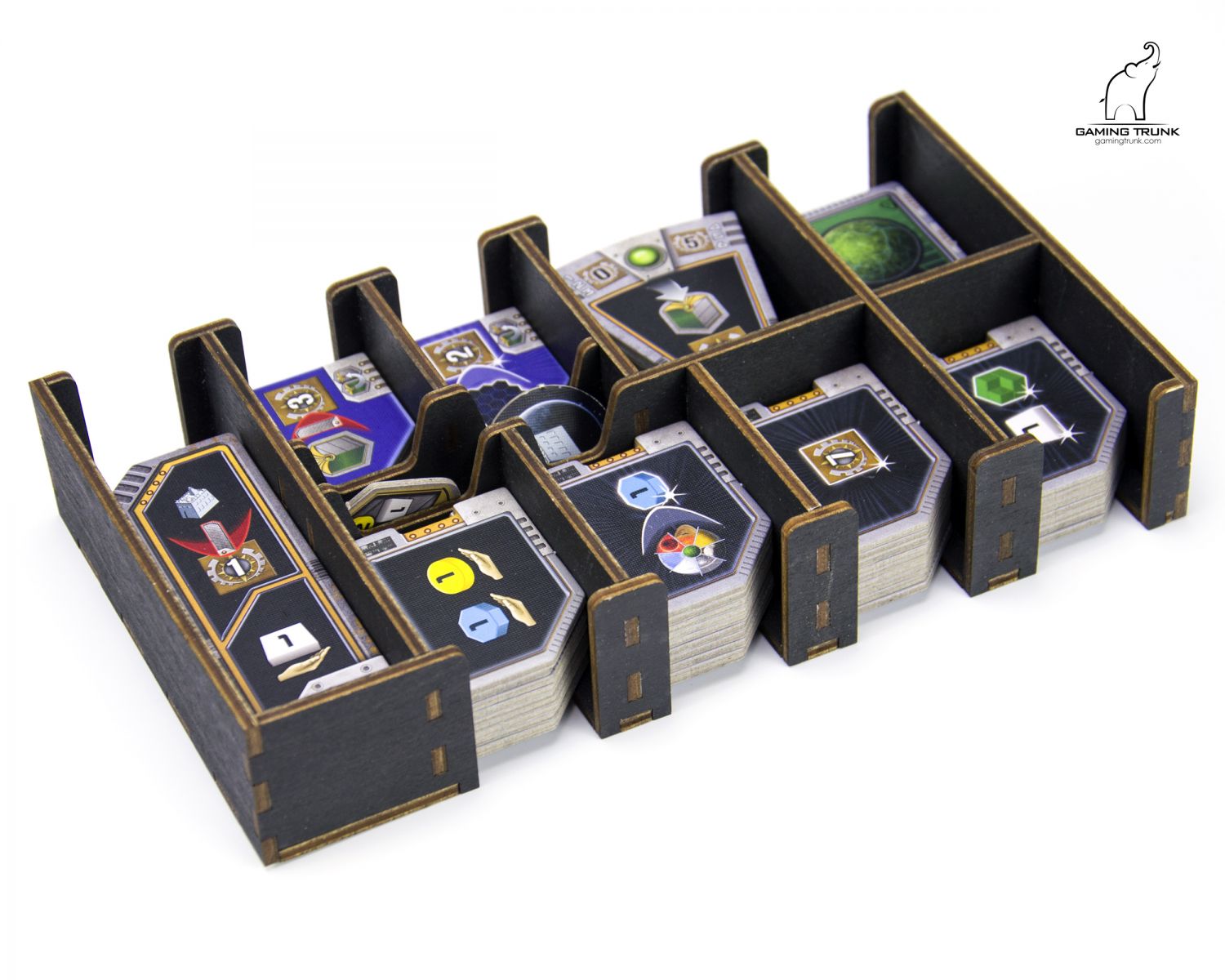 Gaming Trunk - Gaia Organizer for Gaia Project (Black)