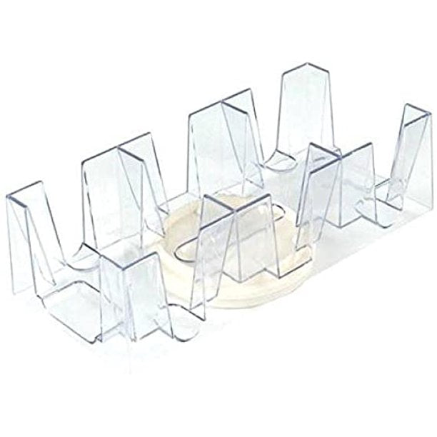 9 Deck Plastic Revolving Card Tray