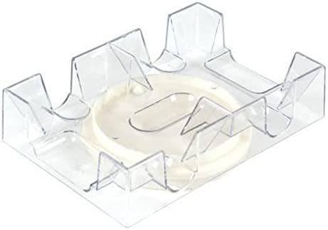 2 Deck Plastic Revolving Card Tray