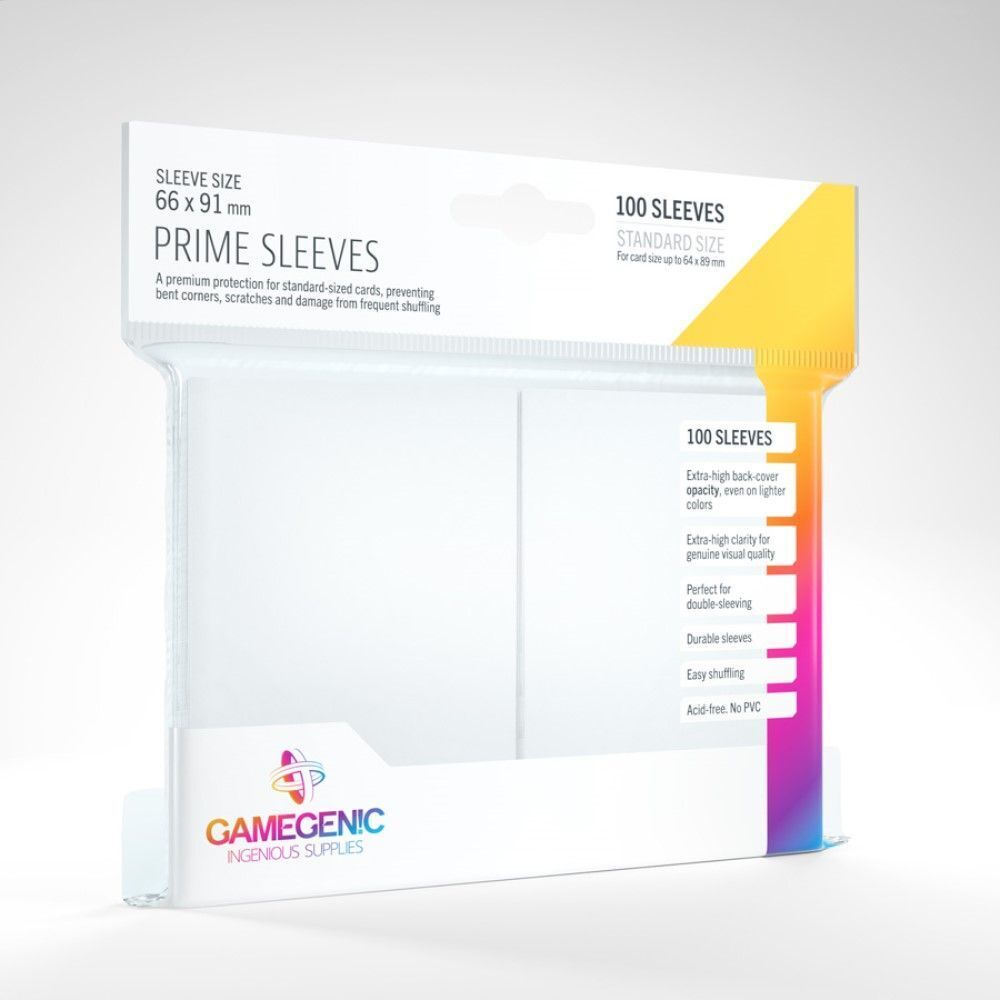 Gamegenic - Prime Sleeves - White (100ct)