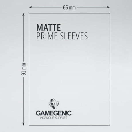 Gamegenic - Matte Prime Sleeves - Blue (100ct)