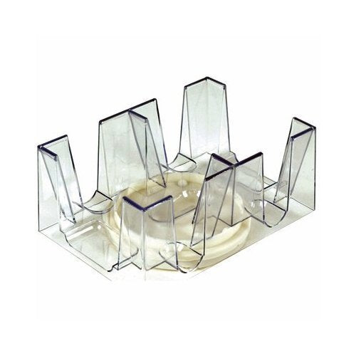 6 Deck Plastic Revolving Card Tray