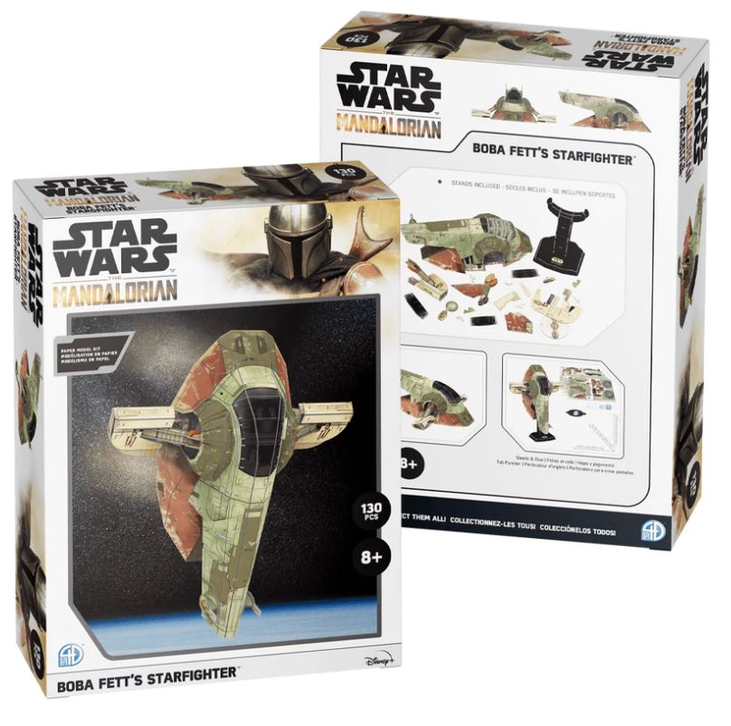 3D Puzzle: Star Wars: The Mandalorian: Boba Fett's Starfighter