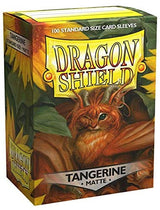 Dragon Shield - Matte Sleeves: Tangerine (100ct)