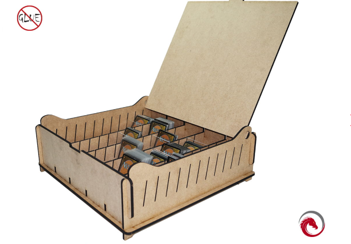 E-Raptor - Trading Card Storage Big Box MDF