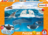 Puzzle - Schmidt Spiele - Wild Life: In the Arctic (60 Pieces)