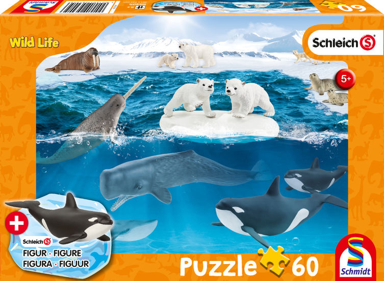 Puzzle - Schmidt Spiele - Wild Life: In the Arctic (60 Pieces)