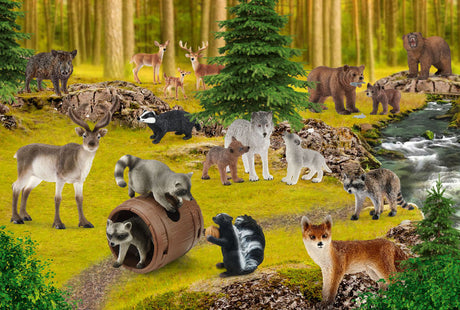 Puzzle - Schmidt Spiele - Wild Life: Where the Raccoons Live (150 Pieces)