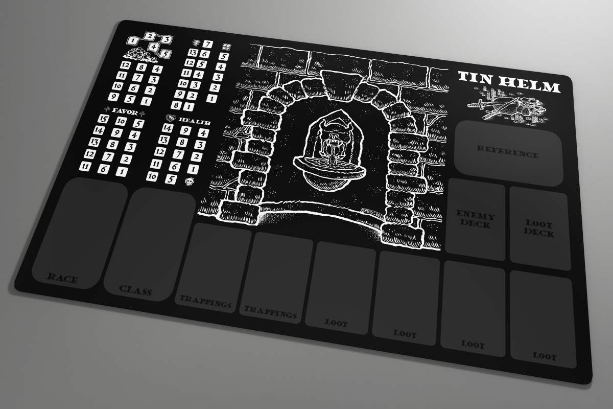 Tin Helm Game Mat