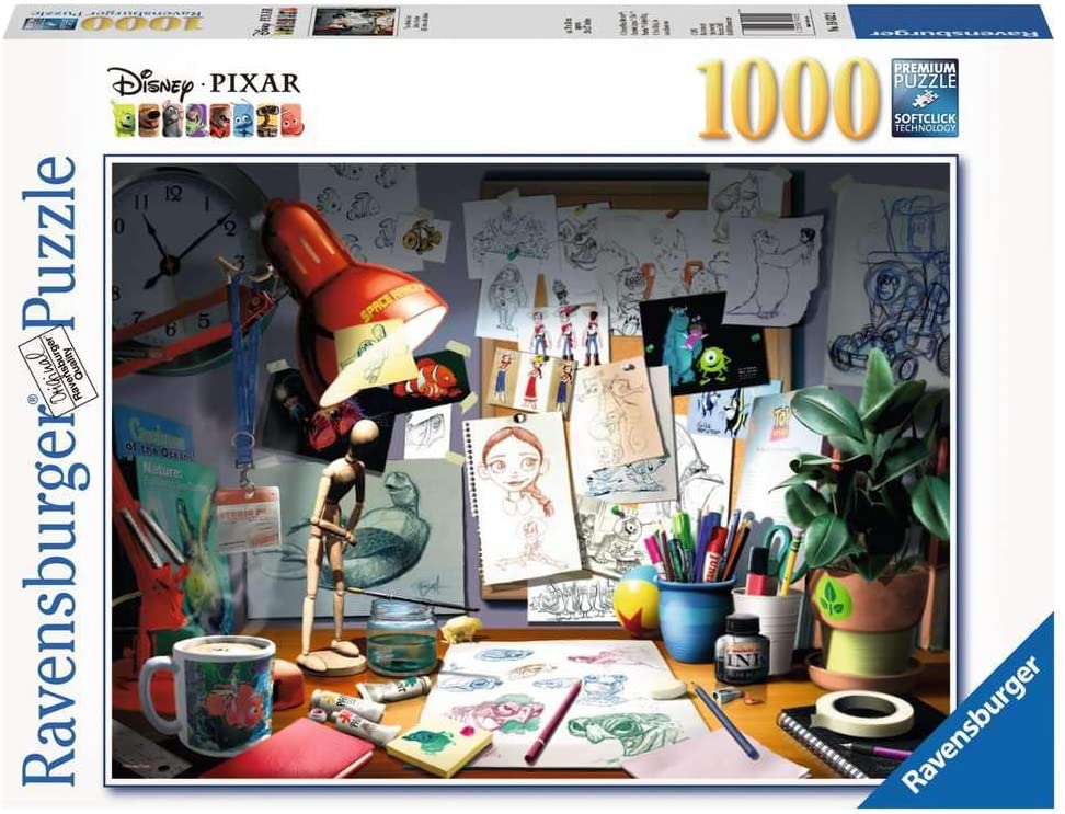 Puzzle - Ravensburger - The Artist's Desk (1000 Pieces)