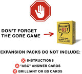 Brilliant or BS?: Brilliant and Black Expansion Pack