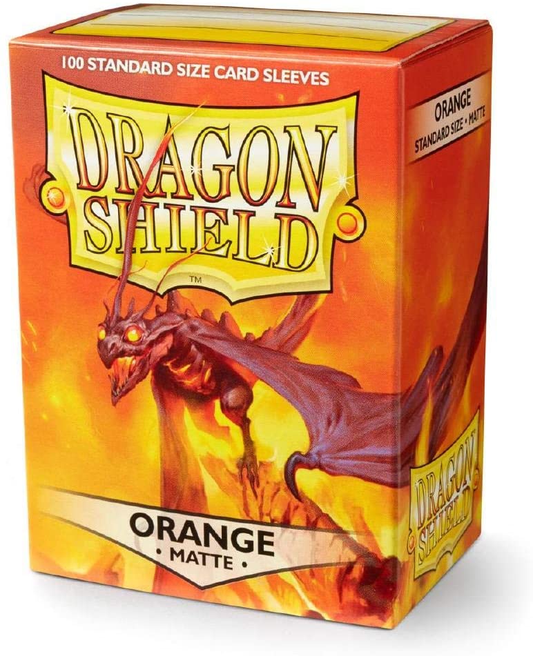 Dragon Shield - Matte Sleeves: Orange (100ct)