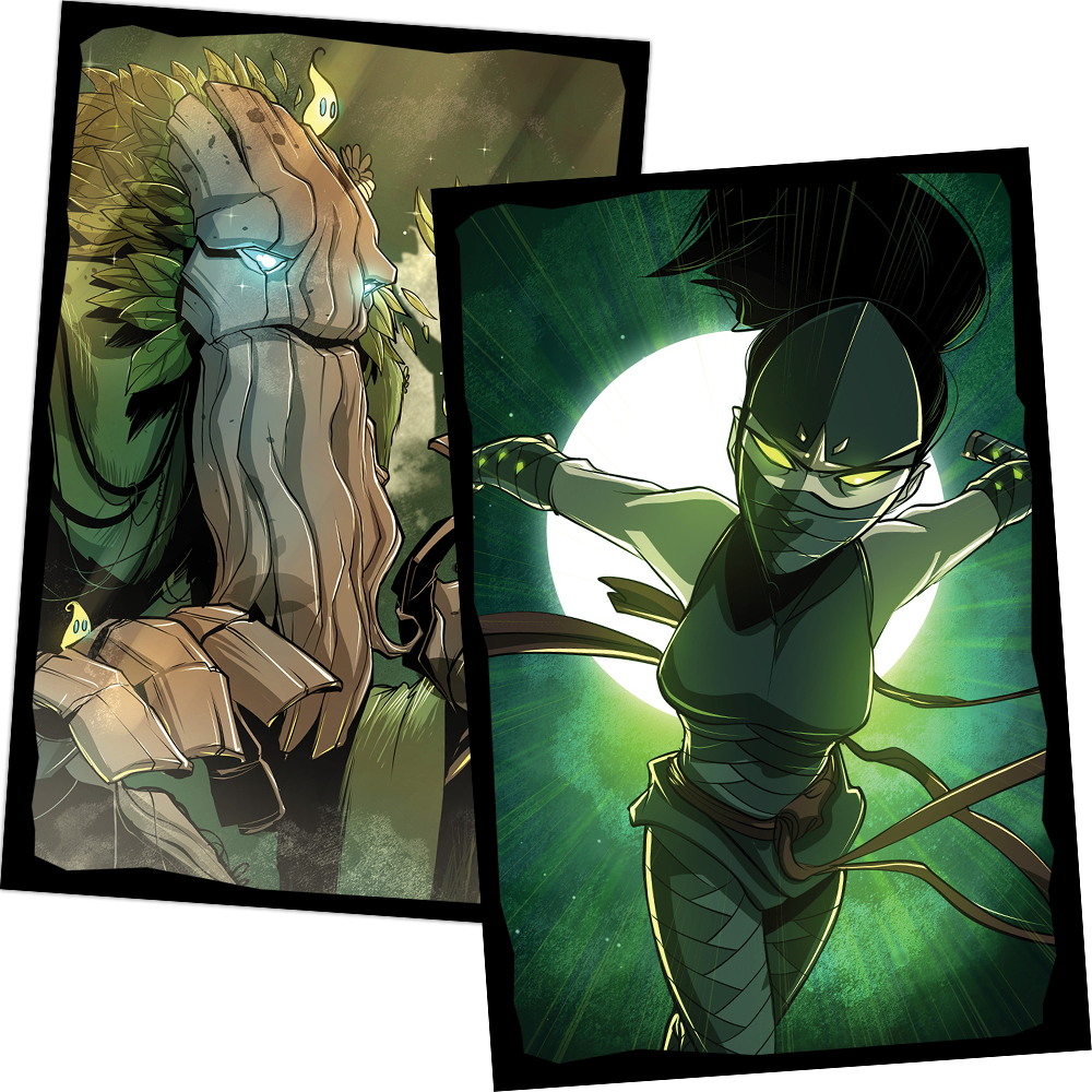 Dice Throne Season One (Treant vs Ninja) Card Sleeves