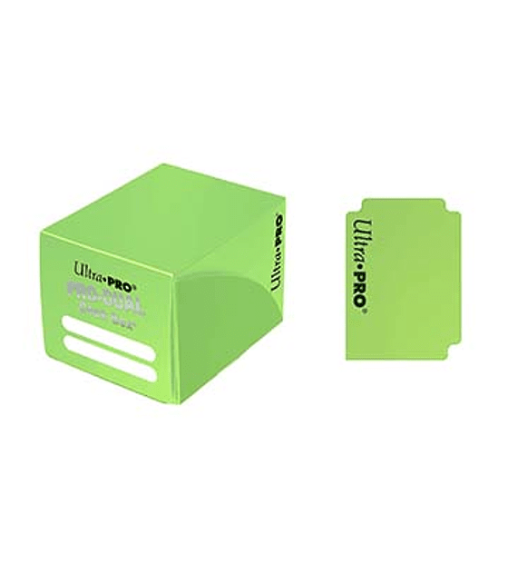 Ulra Pro - PRO Dual Small Light Green Deck Box (120)