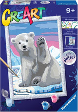 Ravensburger CreArt Paint - Pawesome Polar Bear