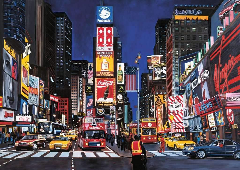 Puzzle - Ravensburger - Times Square, NYC (1000 Pieces)