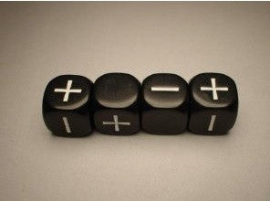 Fudge Dice - Black