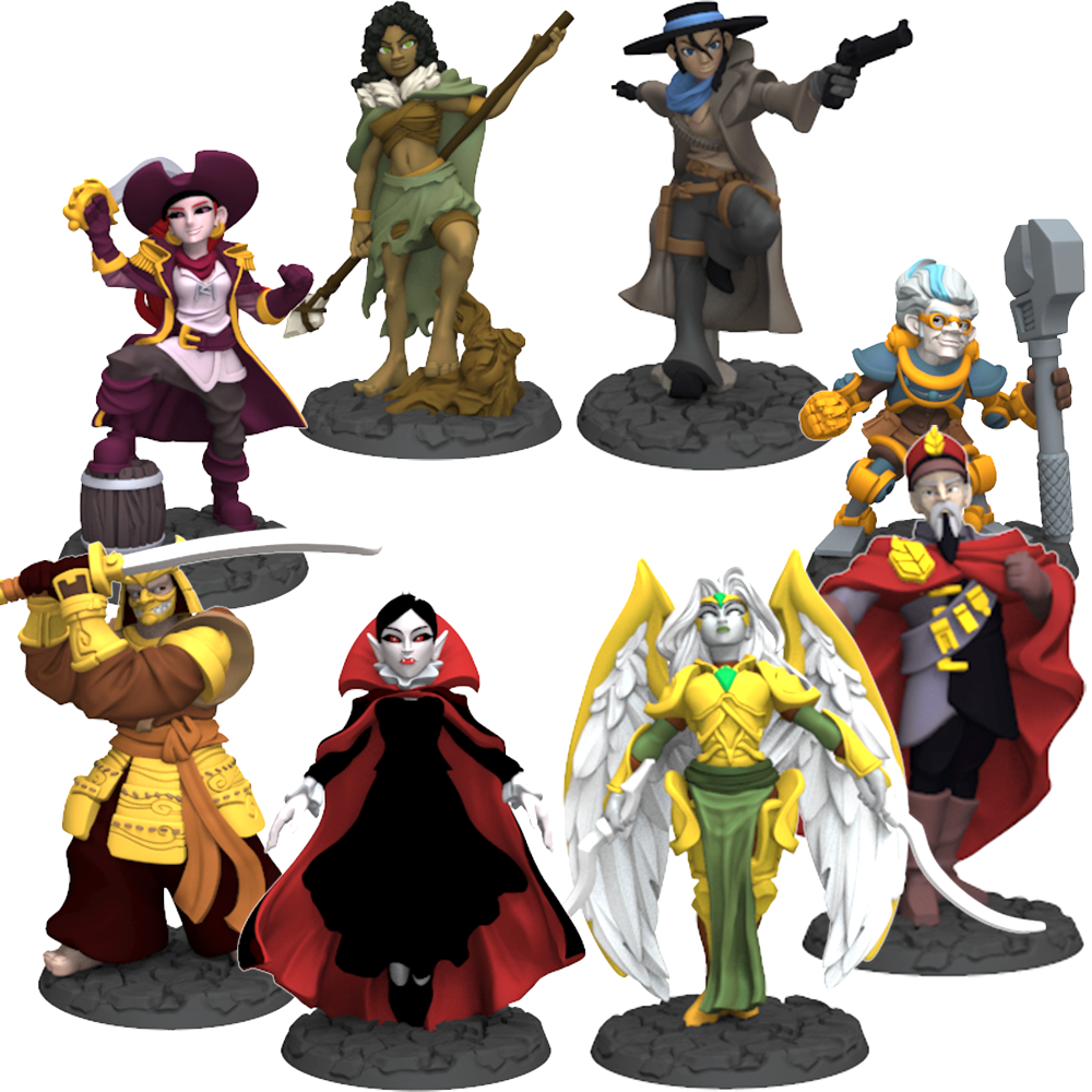 Dice Throne Adventures Miniatures - Season Two (Painted)