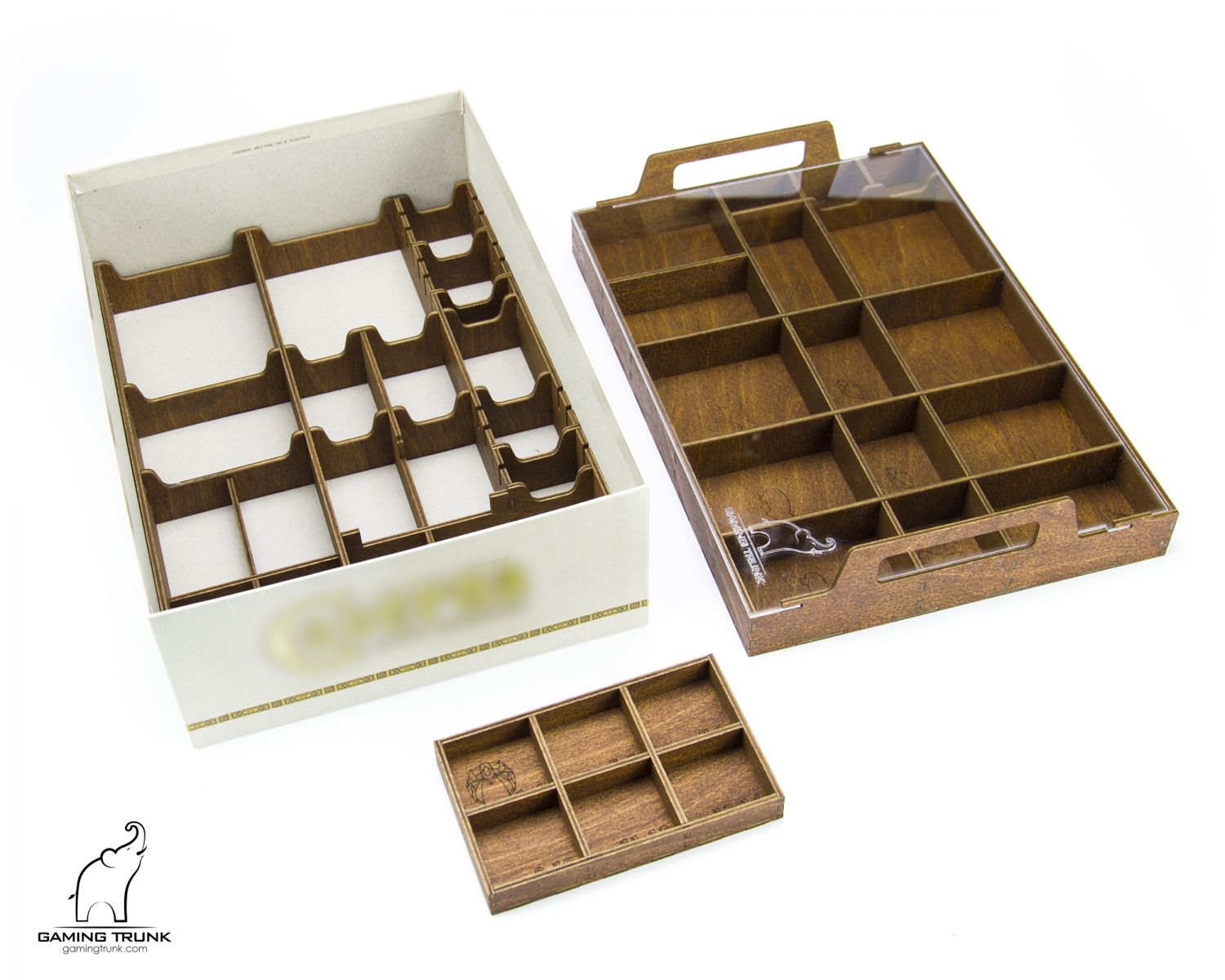 Gaming Trunk - Cave Organizer for Caverna (Natural)