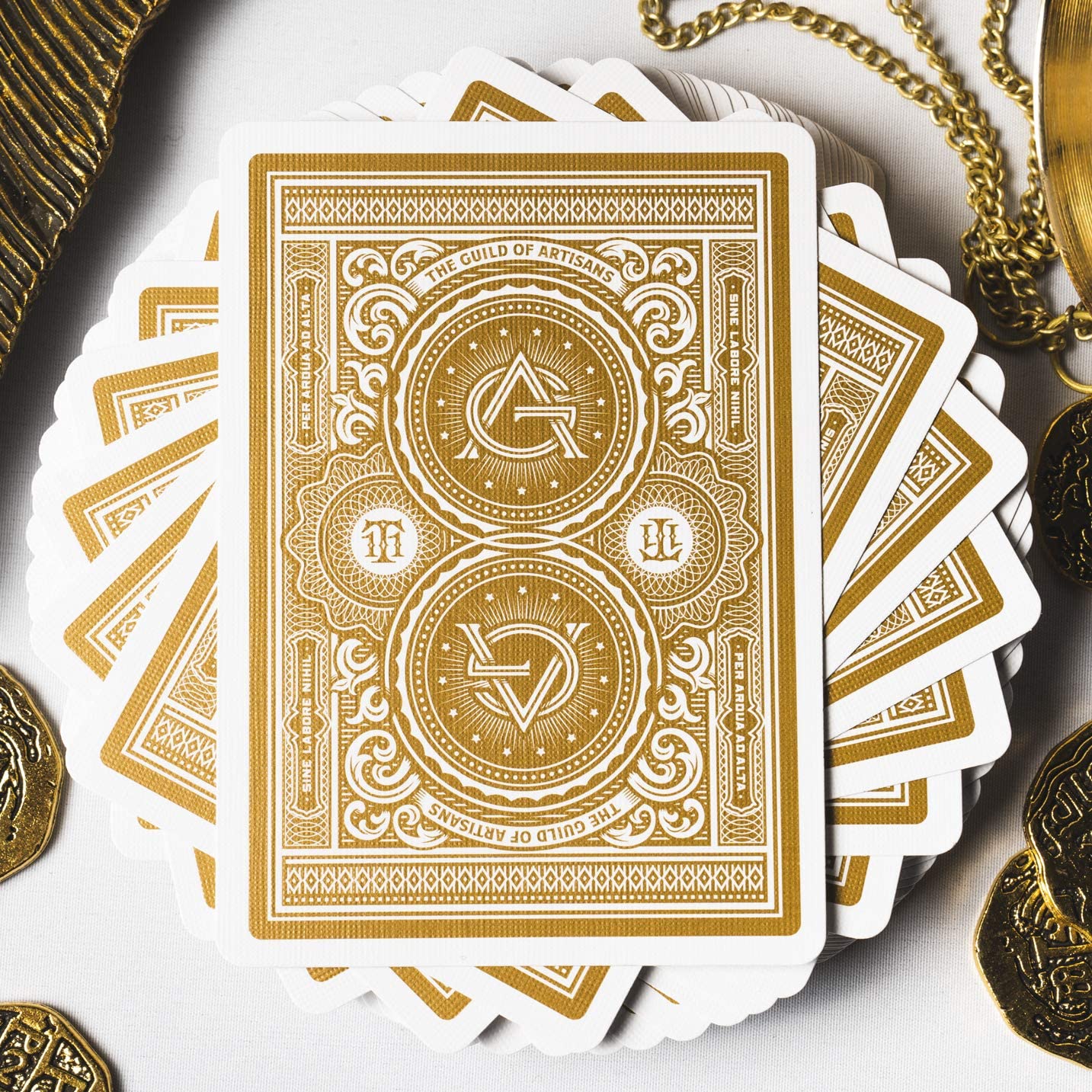 Bicycle Playing Cards - Theory-11 Artisans (White)