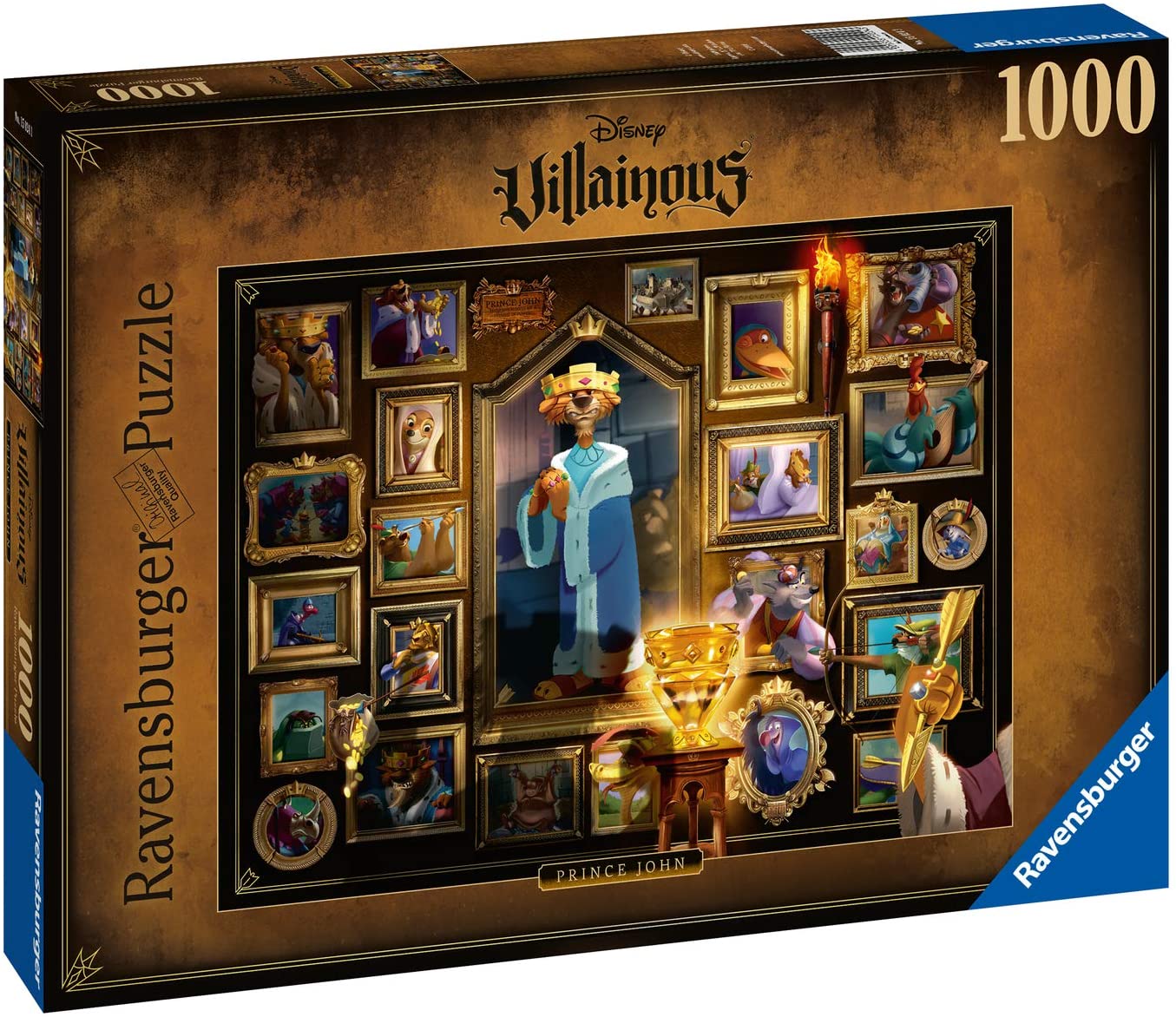 Puzzle - Ravensburger - Villainous: Prince John (1000 Pieces)