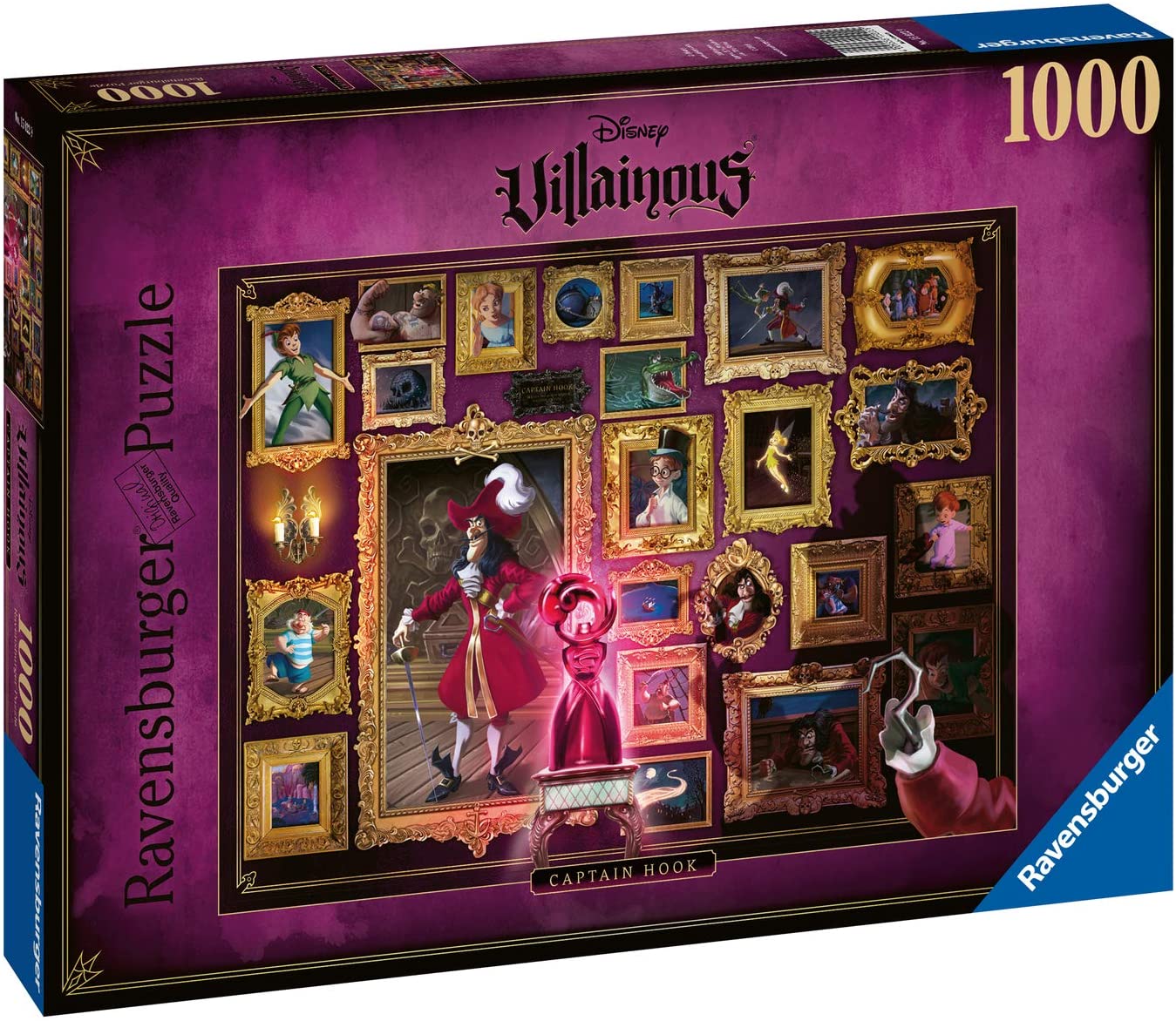 Puzzle - Ravensburger - Villainous: Captain Hook (1000 Pieces)