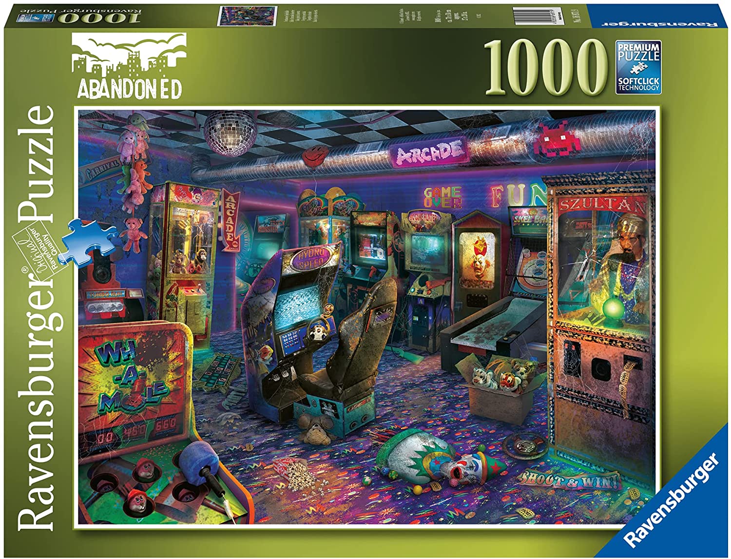 Puzzle - Ravensburger - Forgotten Arcade (1000 Pieces)