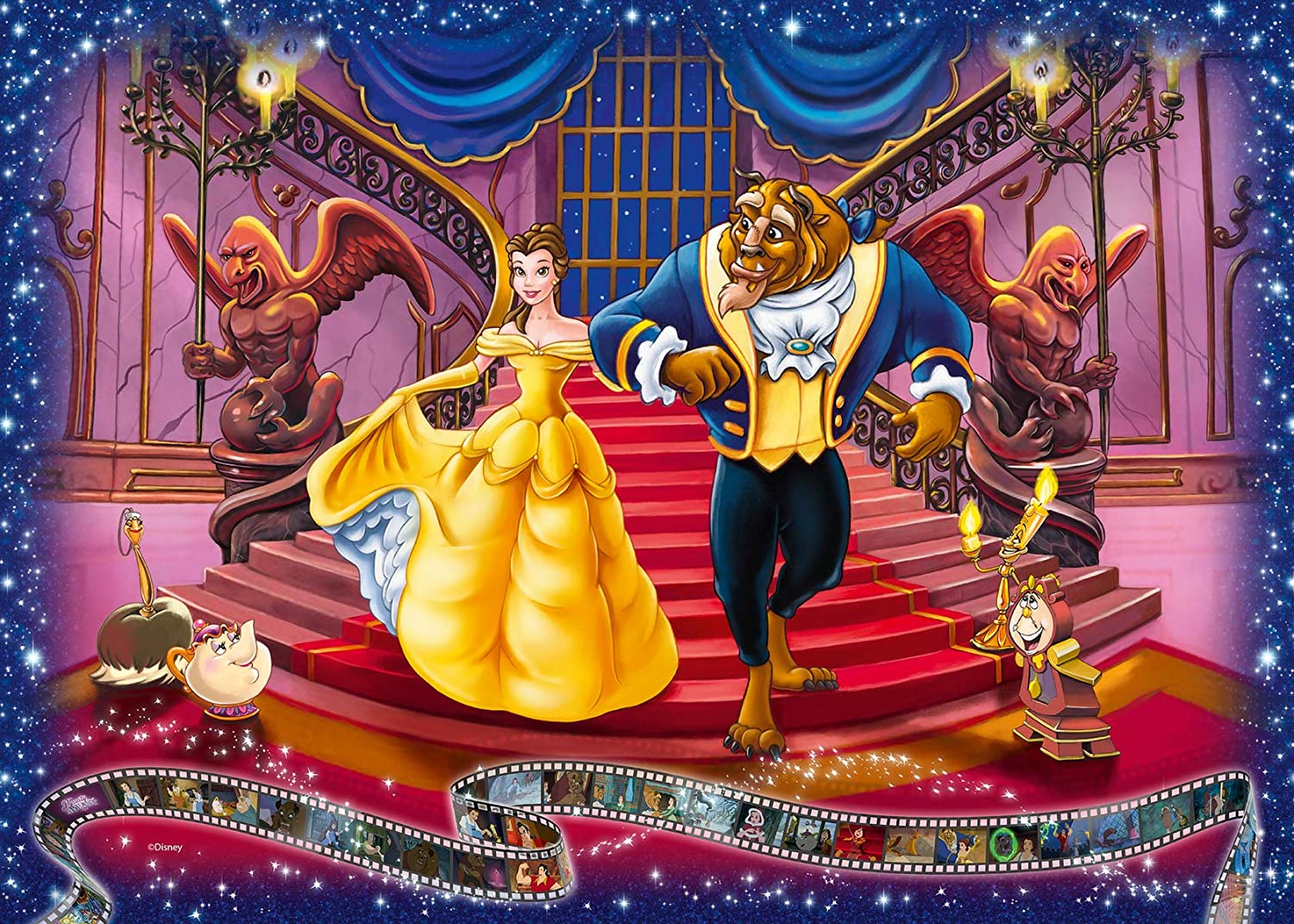 Puzzle - Ravensburger - Disney Collector's Edition: Beauty & The Beast (1000 Pieces)