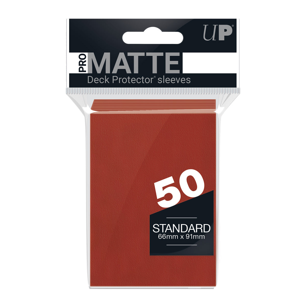 Ultra Pro - PRO-Matte 50ct Standard Deck Protector® sleeves: Red