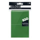 Ultra Pro - PRO-Gloss 100ct Standard Deck Protector® sleeves: Green