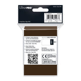 Ultra Pro - PRO-Gloss 50ct Standard Deck Protector® sleeves: Brown