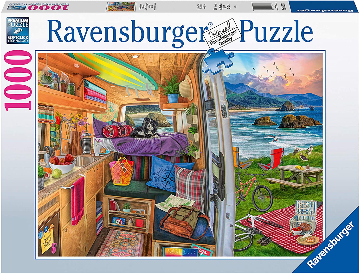 Puzzle - Ravensburger - Rig Views (1000 Pieces)