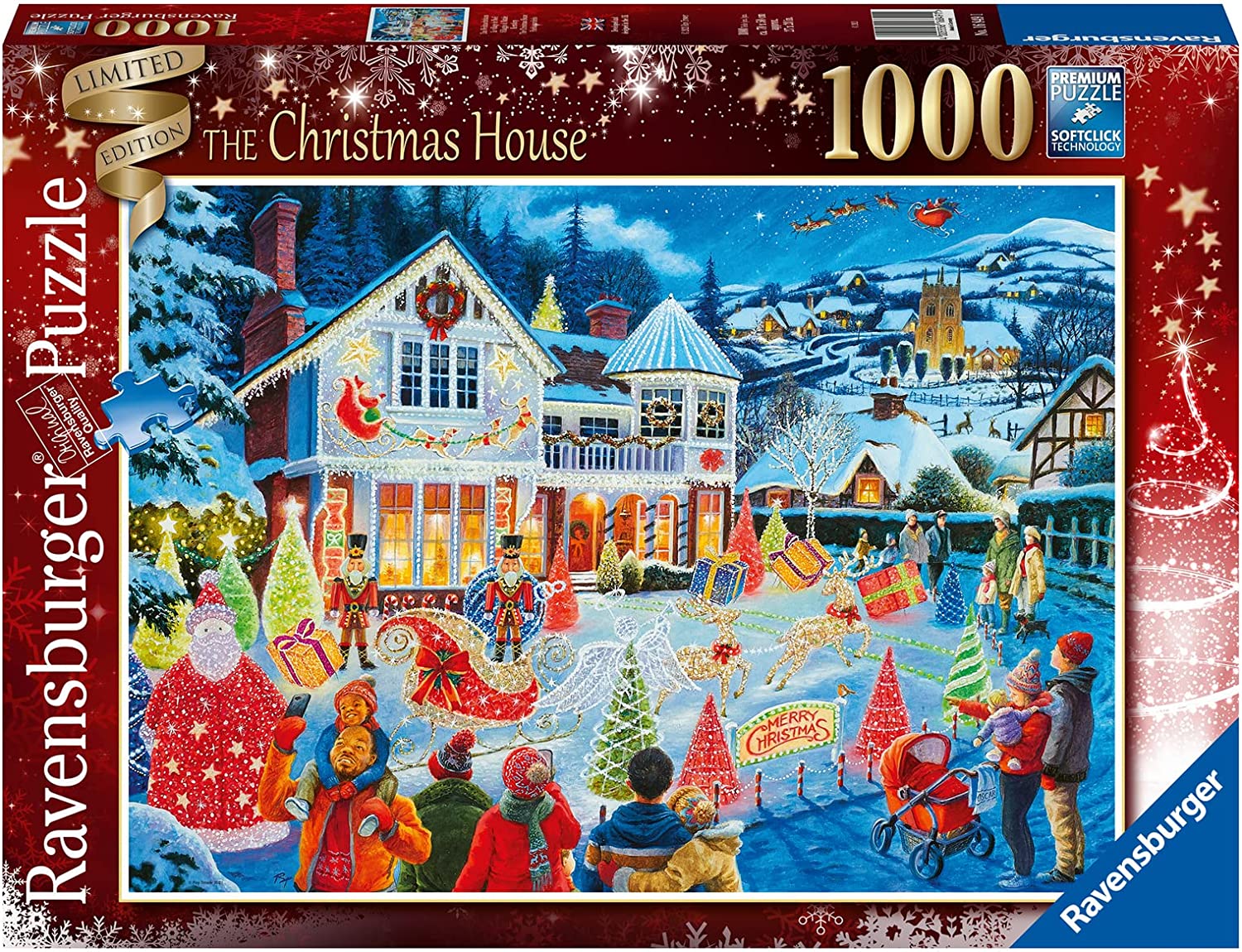 Puzzle - Ravensburger - The Christmas House (1000 pieces)