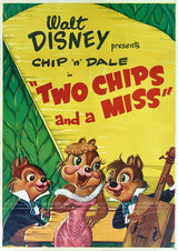 Puzzle - Ravensburger - Disney Treasures from The Vault: Chip and Dale (1000 pieces)