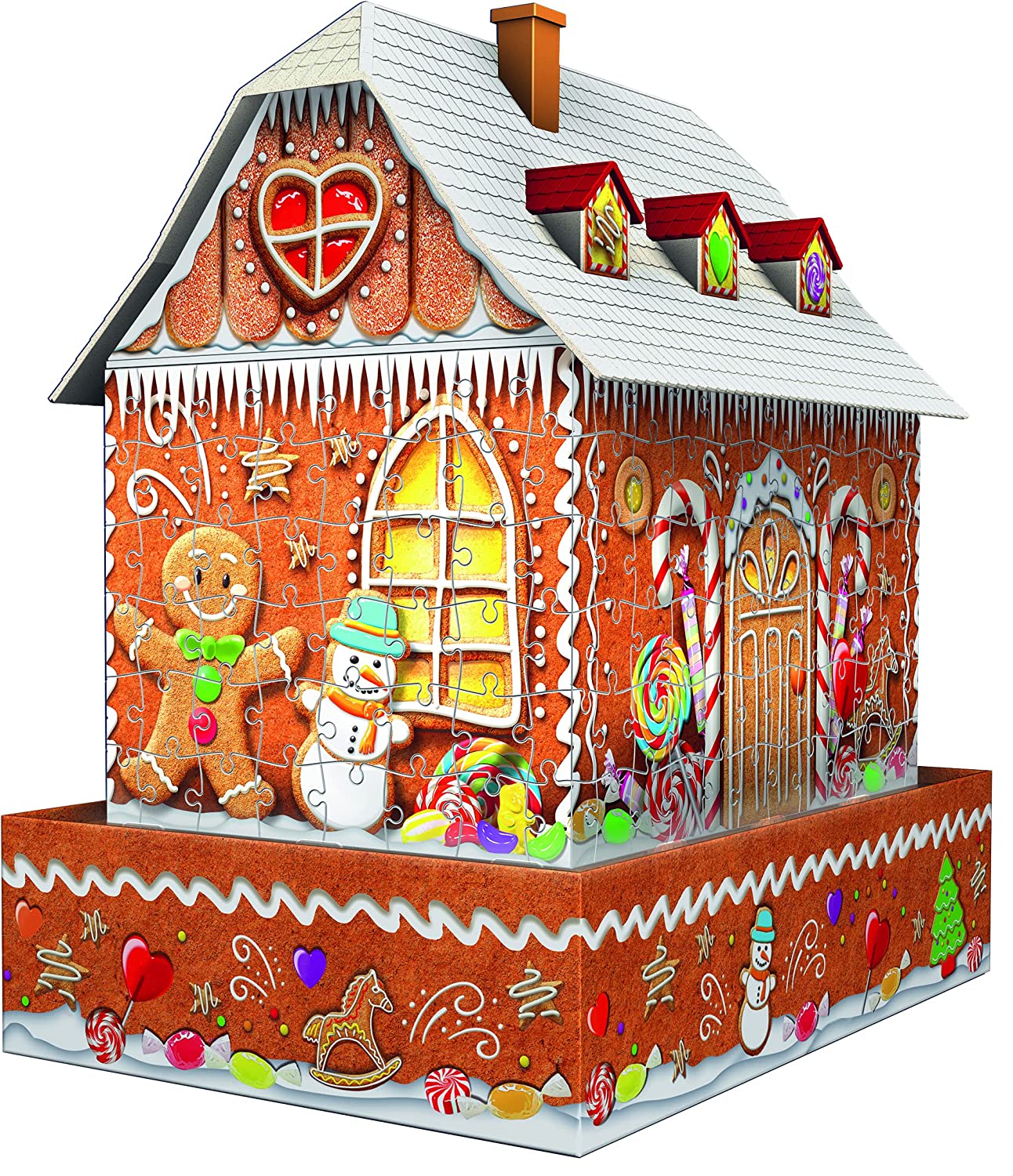 Puzzle - Ravensburger - 3D Gingerbread House (216 pieces)