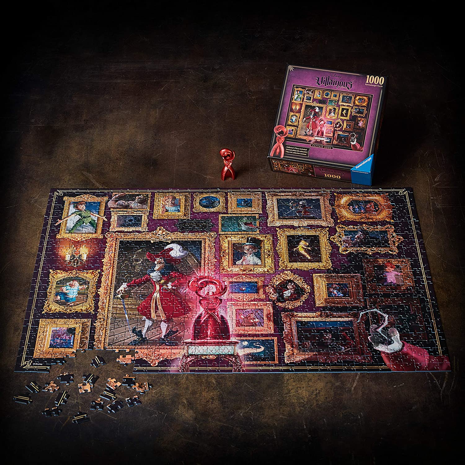 Puzzle - Ravensburger - Villainous: Captain Hook (1000 Pieces)