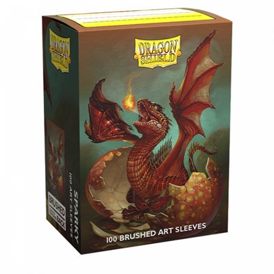 Dragon Shield - Brushed Art Sleeves - Sparky (100ct)