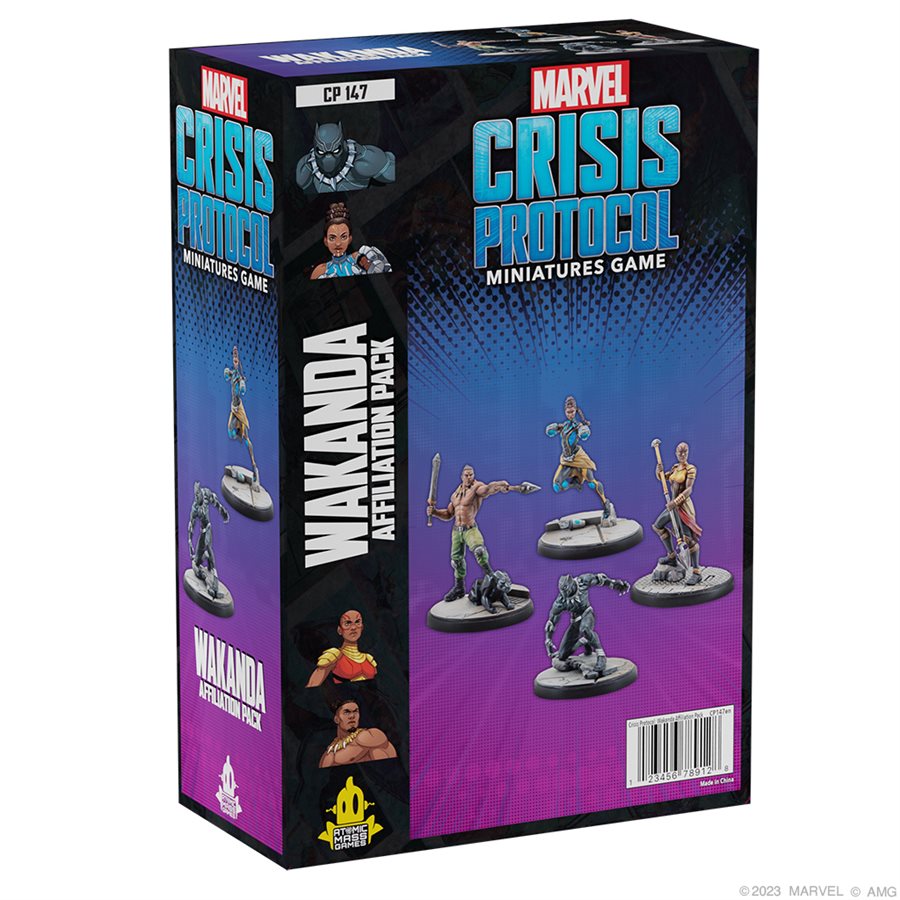 Marvel: Crisis Protocol – Wakanda Affiliation Pack