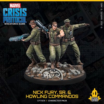 Marvel Crisis Protocol - Nick Fury Sr. & the Howling Commandos