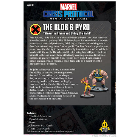 Marvel: Crisis Protocol – The Blob & Pyro Character Pack