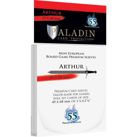 Paladin Card Protection - Arthur (45 mm × 68 mm, Mini European)