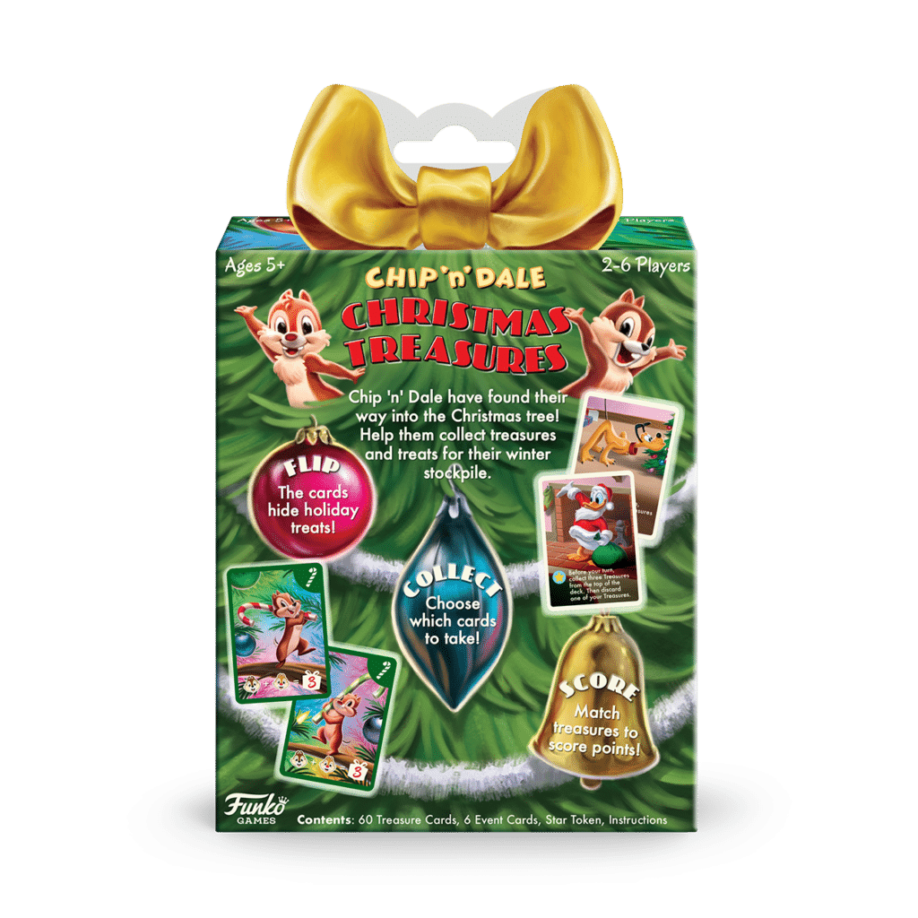 Chip 'n' Dale Christmas Treasures Card Game