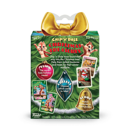 Chip 'n' Dale Christmas Treasures Card Game