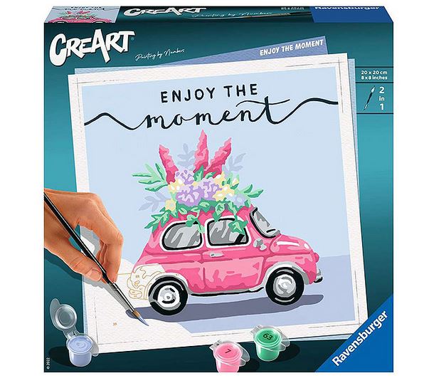 Ravensburger CreArt Paint - Enjoy the moment (20x20cm)