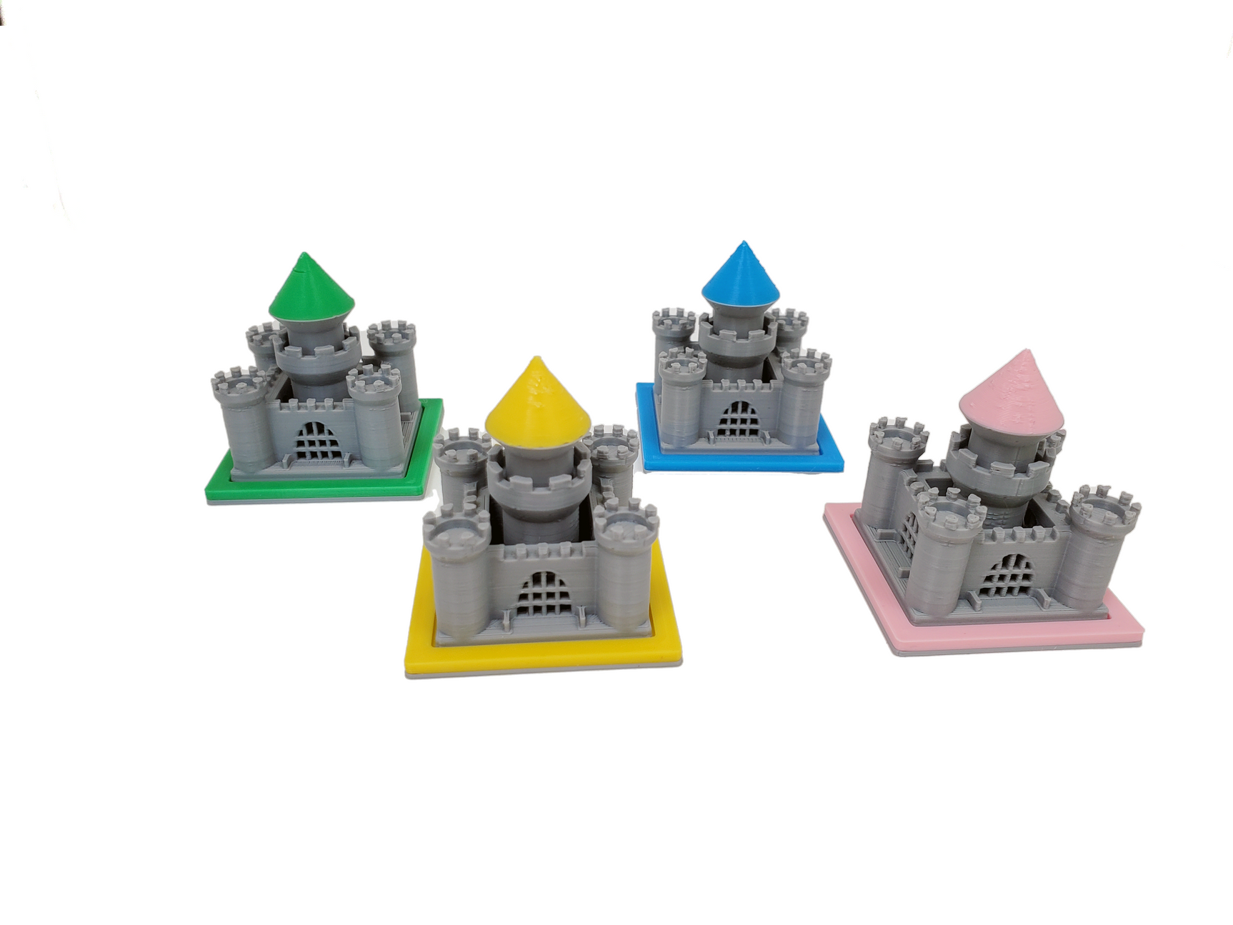 Top Shelf Gamer - Castles compatible with Kingdomino™ (set of 8)