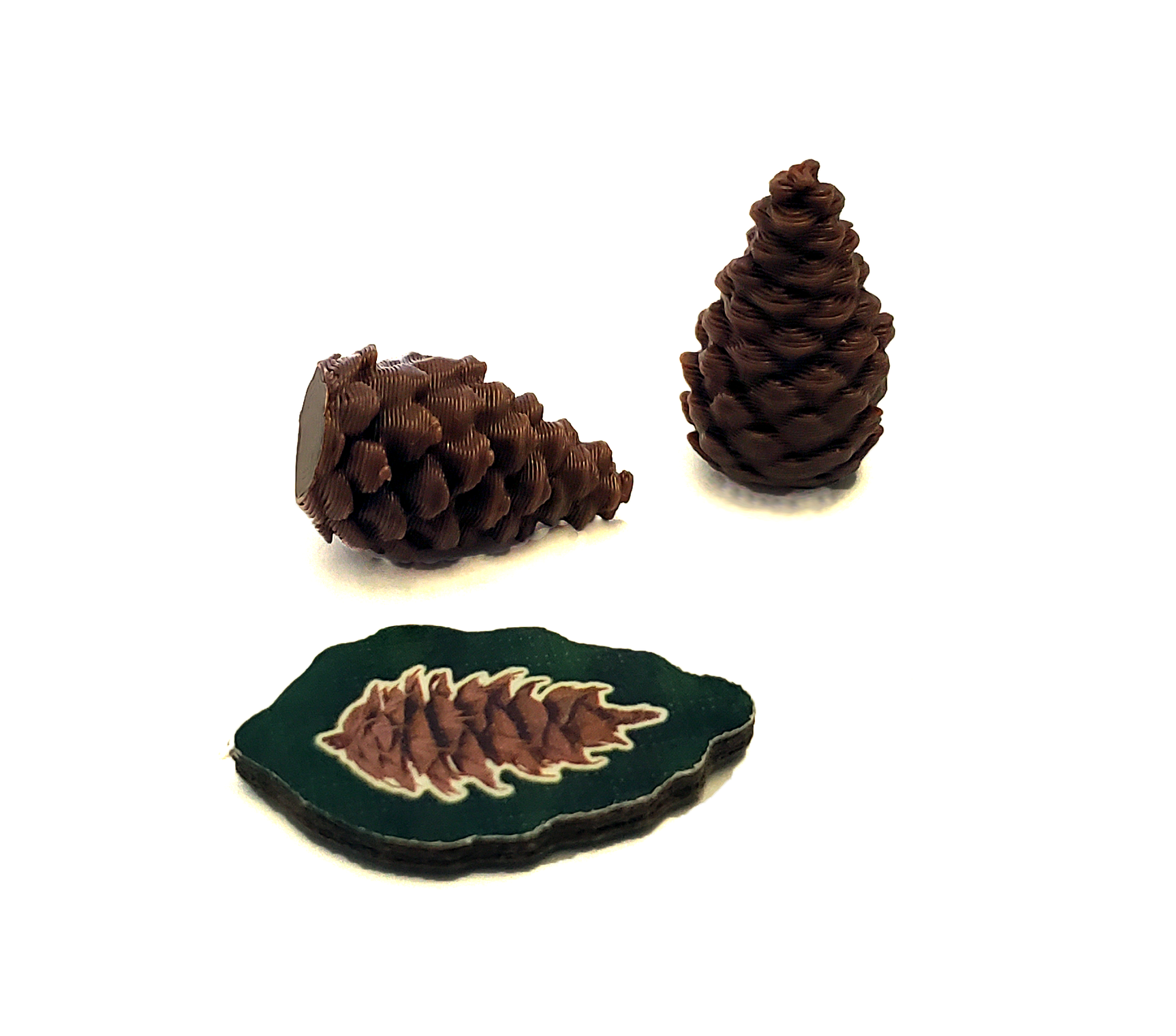 Top Shelf Gamer - Pinecone Tokens compatible with Cascadia™ (set of 25)