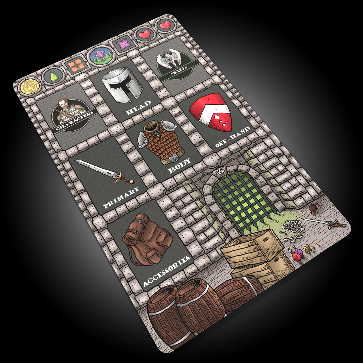 Iron Helm - Player's Mat