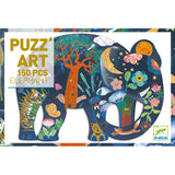 Puzzle - Djeco - Puzz'art: Elephant (150 Pieces)