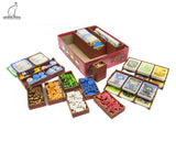 Gaming Trunk - Settlers Organizer for Catan (Walnut)