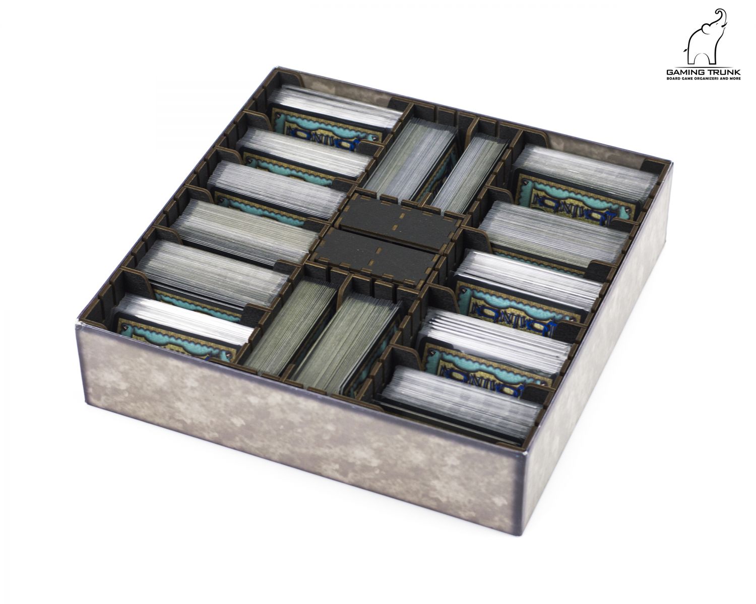 Gaming Trunk - Powerful Organizer for Dominion (Natural. For unsleeved cards)